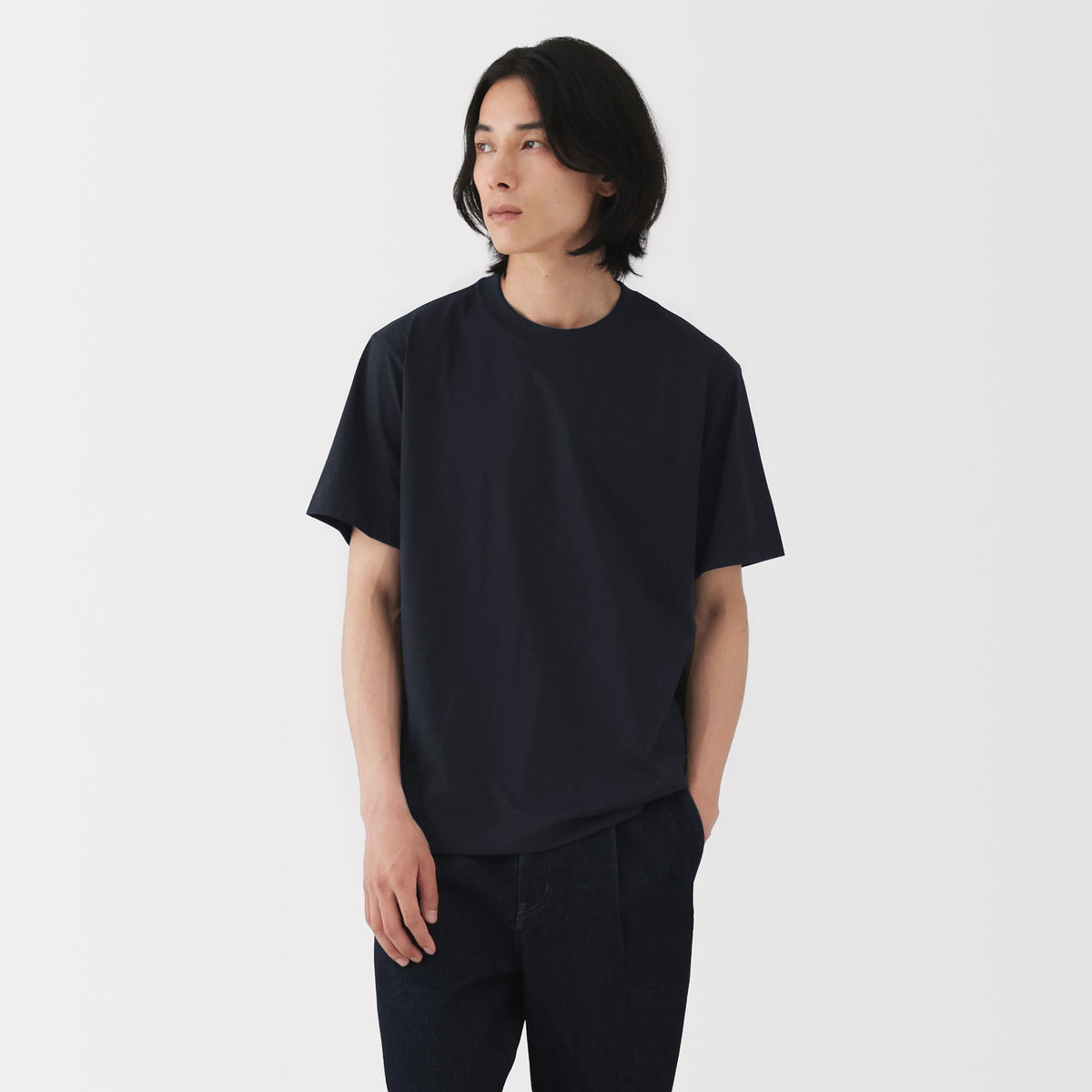 Jersey Crewneck T-Shirt