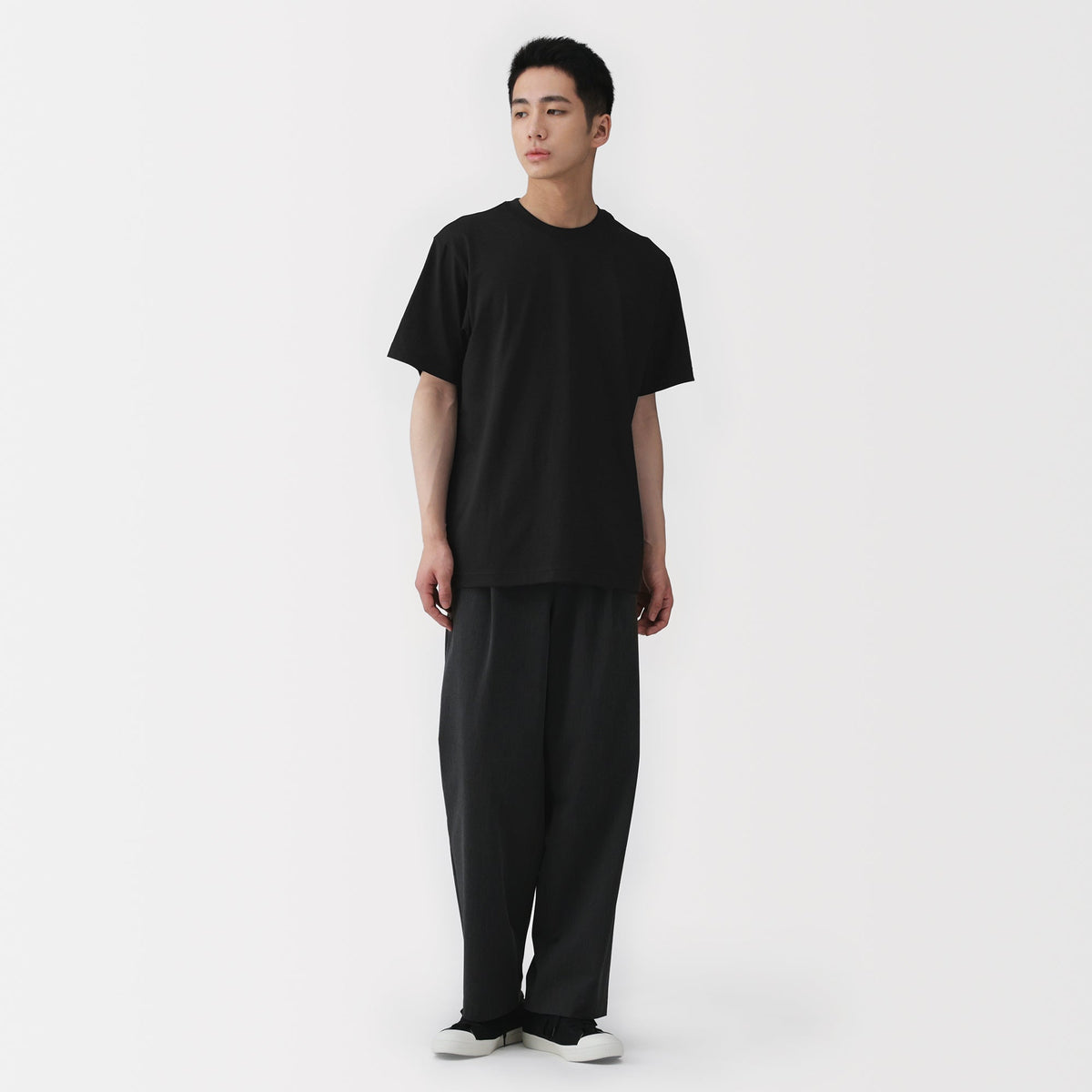Jersey Crewneck T-Shirt