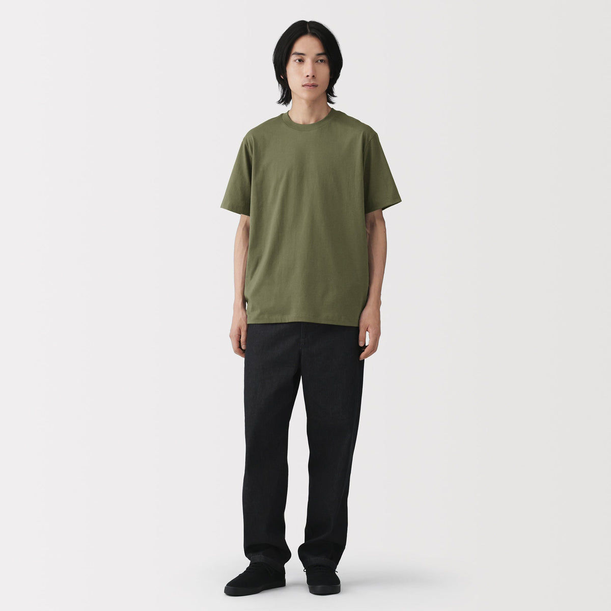 Jersey Crewneck T-Shirt
