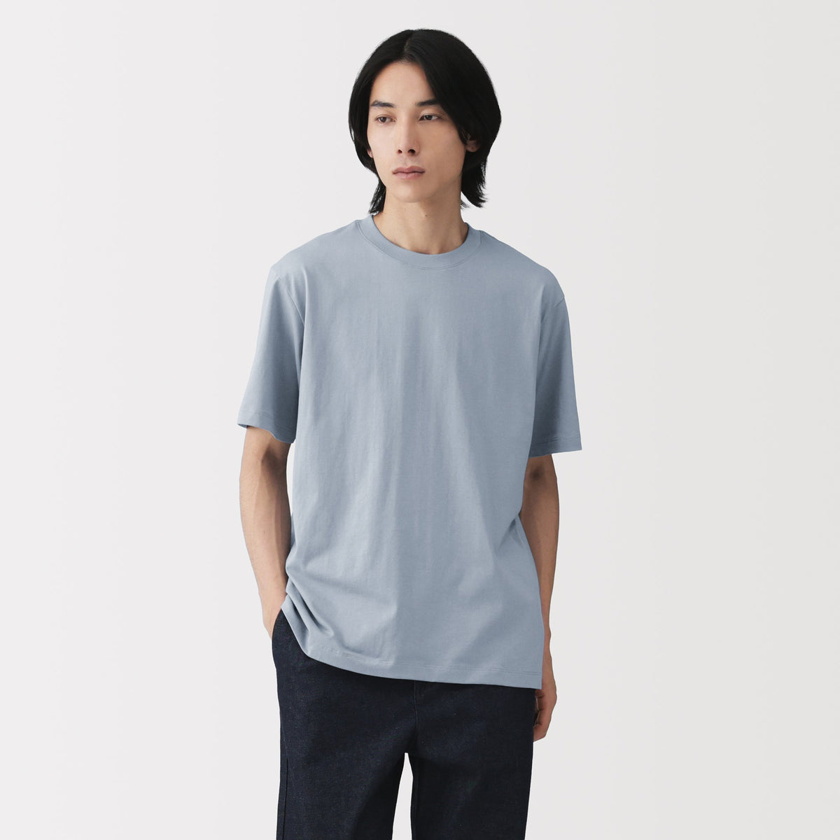 Jersey Crewneck T-Shirt
