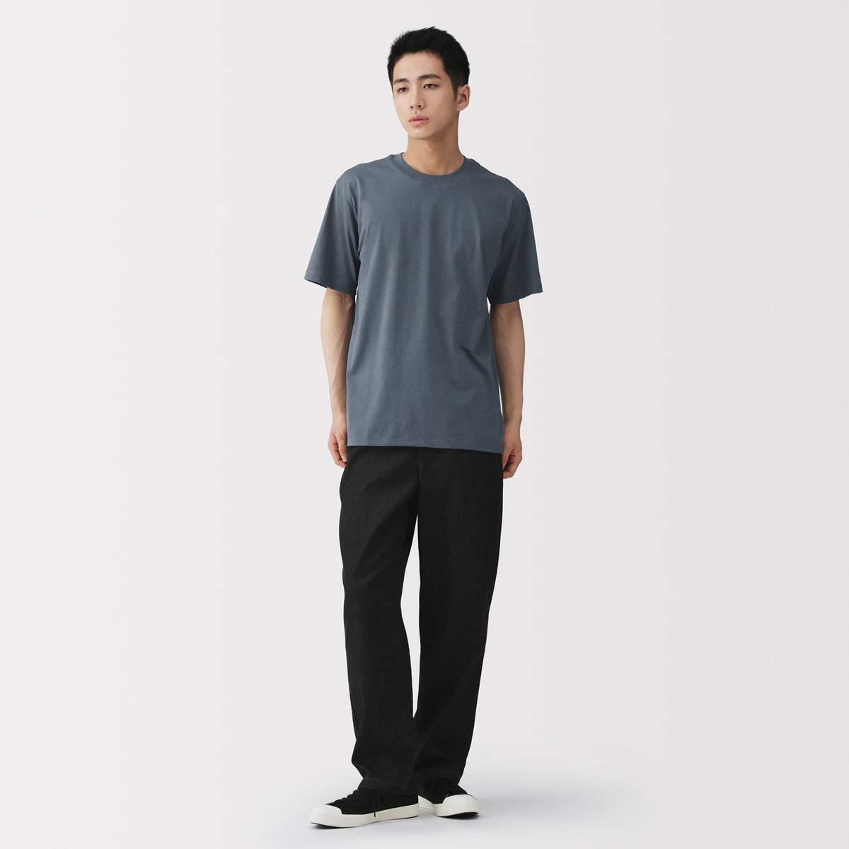 Jersey Crewneck T-Shirt