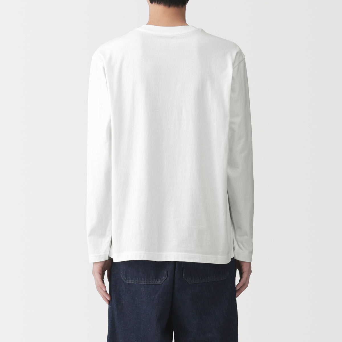 Cotton Jersey Crewneck T-Shirt