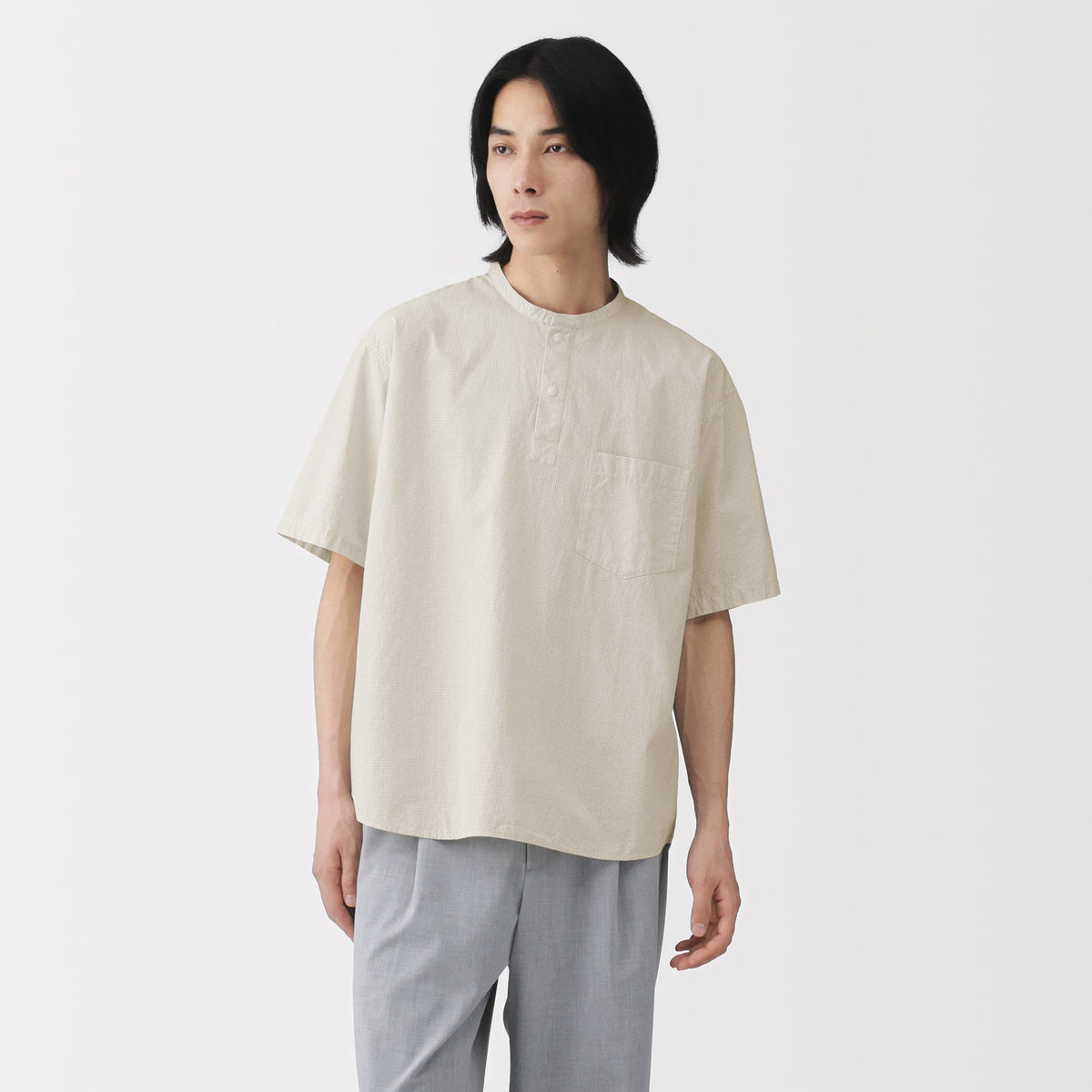 Cool Touch Henley T-Shirt