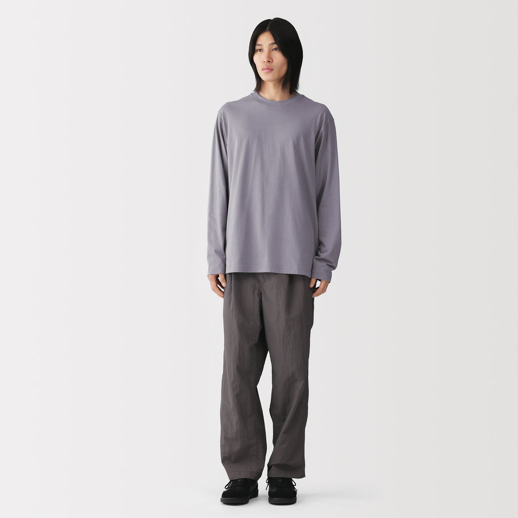 Cotton Jersey Long Sleeve T-Shirt
