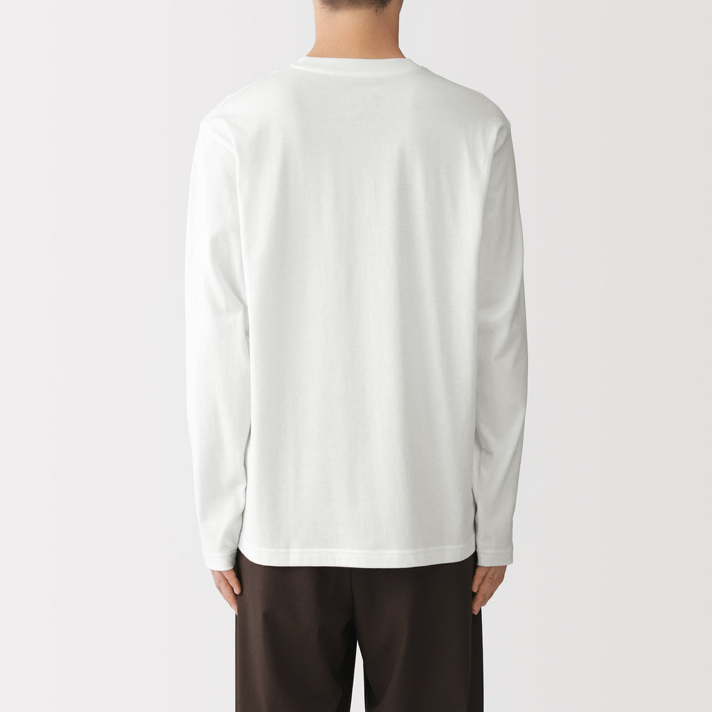 Cotton Jersey Long Sleeve T-Shirt