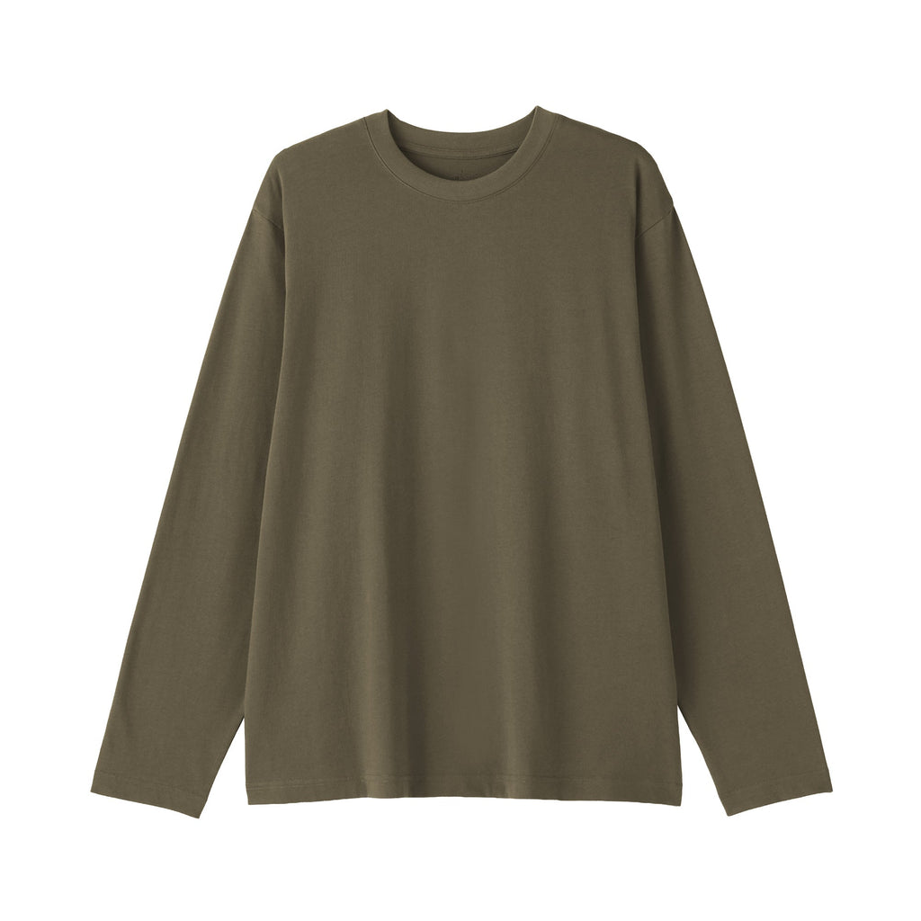 Cotton Jersey Long Sleeve T-Shirt